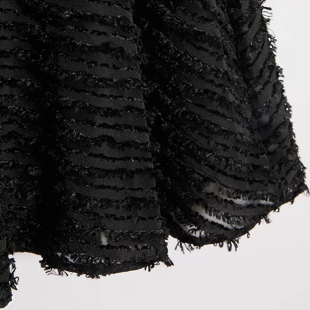 NWT Anthropologie Maeve Grazia Textured Midi Skirt - Picture 2 of 8